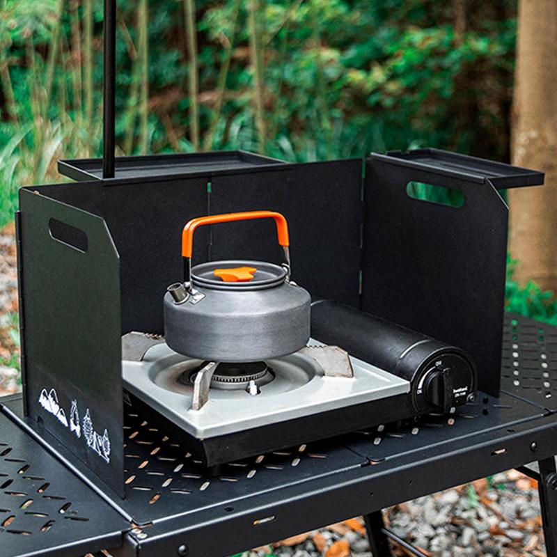 Camping Cooking Wind Blocker - Outdoor Wind Blocker Camping Stove Windscreen