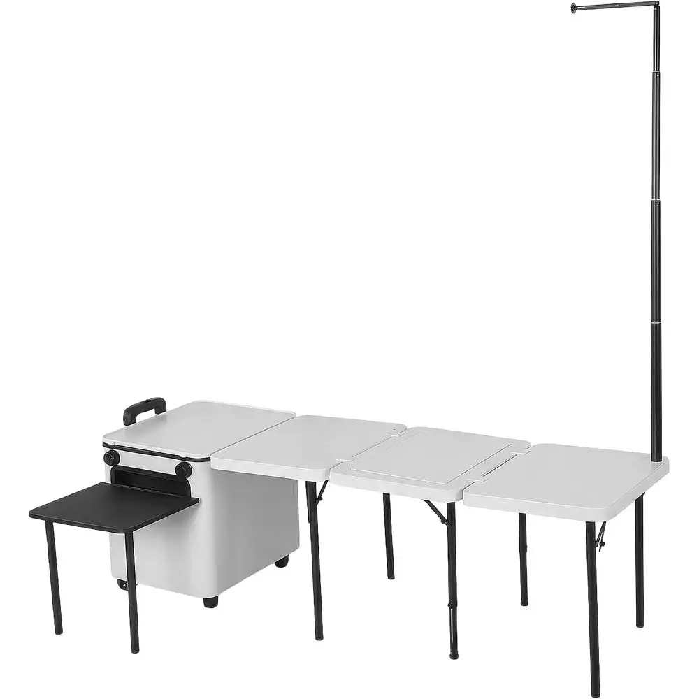 Camping Cooking Light - Portable Folding Camping Kitchen Station with