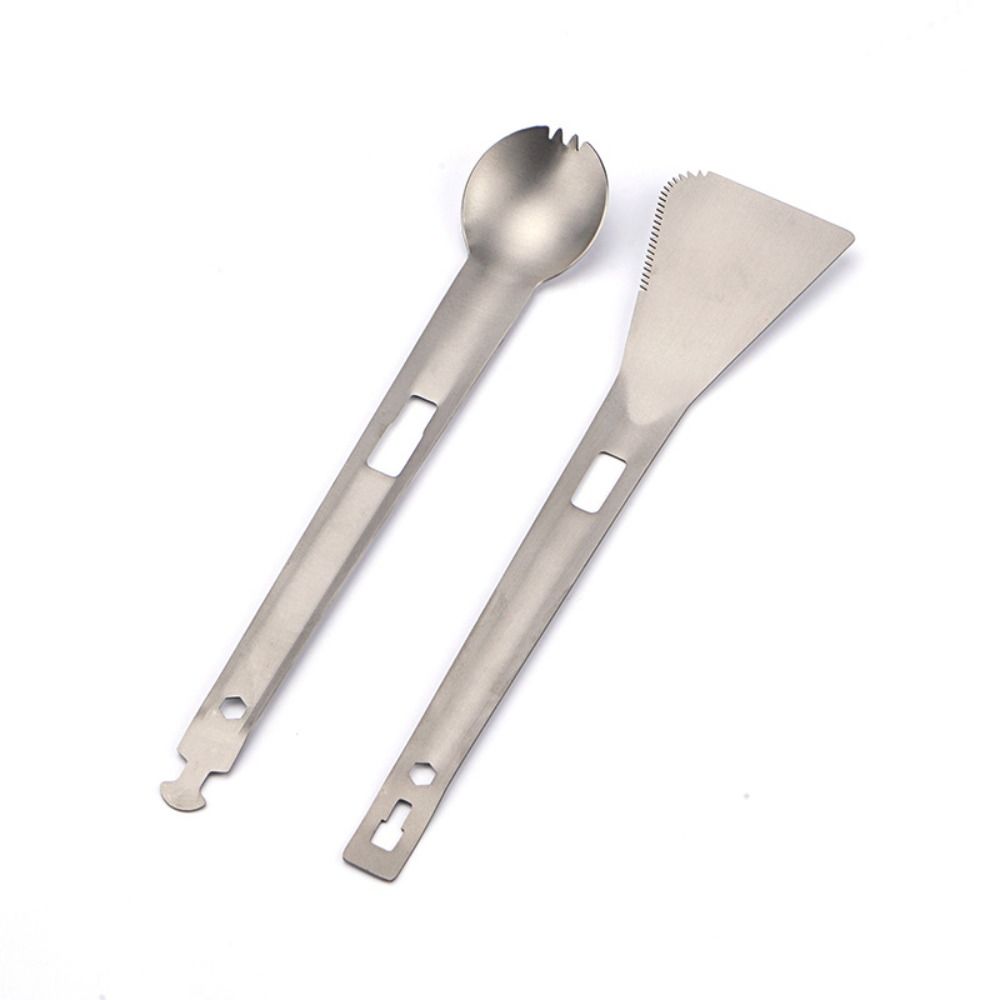 Camping Cooking Vegetables - BBQ Camping Cooking Utensils Titanium Detachable