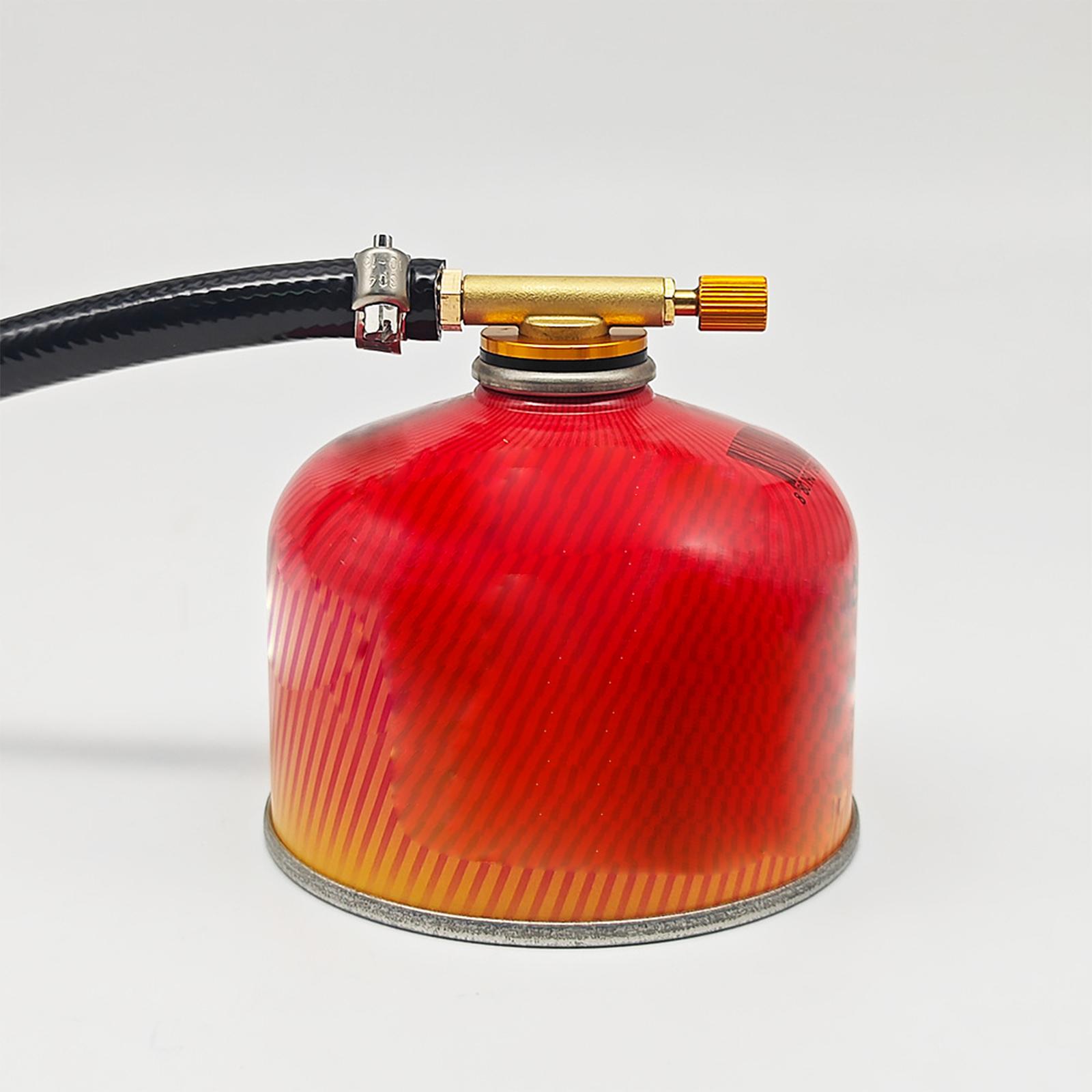Camping Cooking Backpack - Gas Tank Refill Adapter Hose Portable