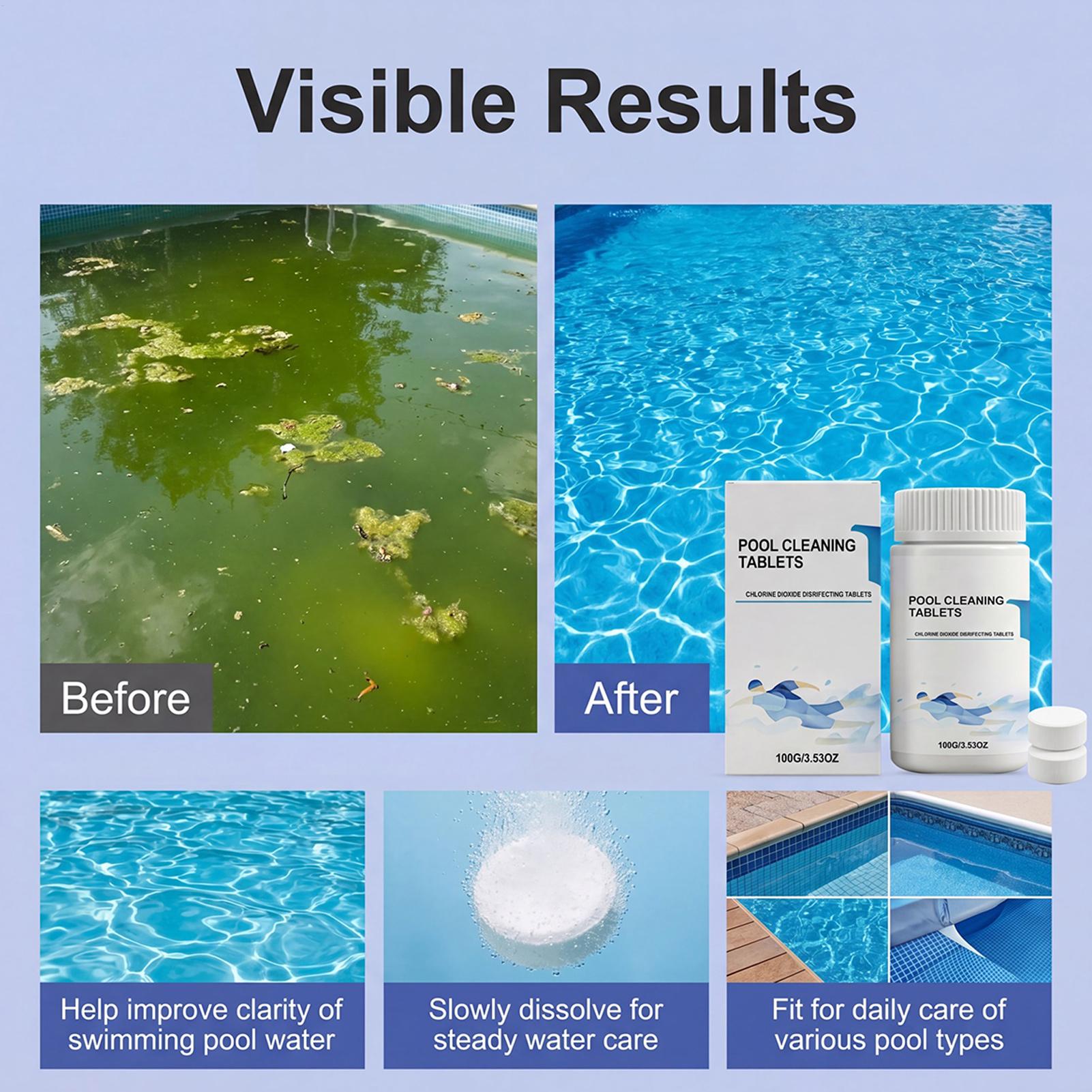 Water Purification Tablet - Water Purification Tablets Stain Remover Odor