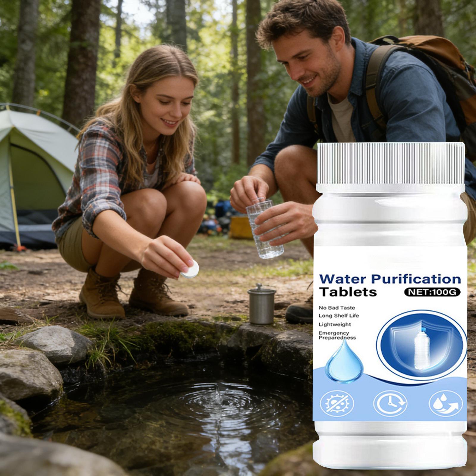 Water Purification Tablet - Water Purification Tablets for Drinking Effective