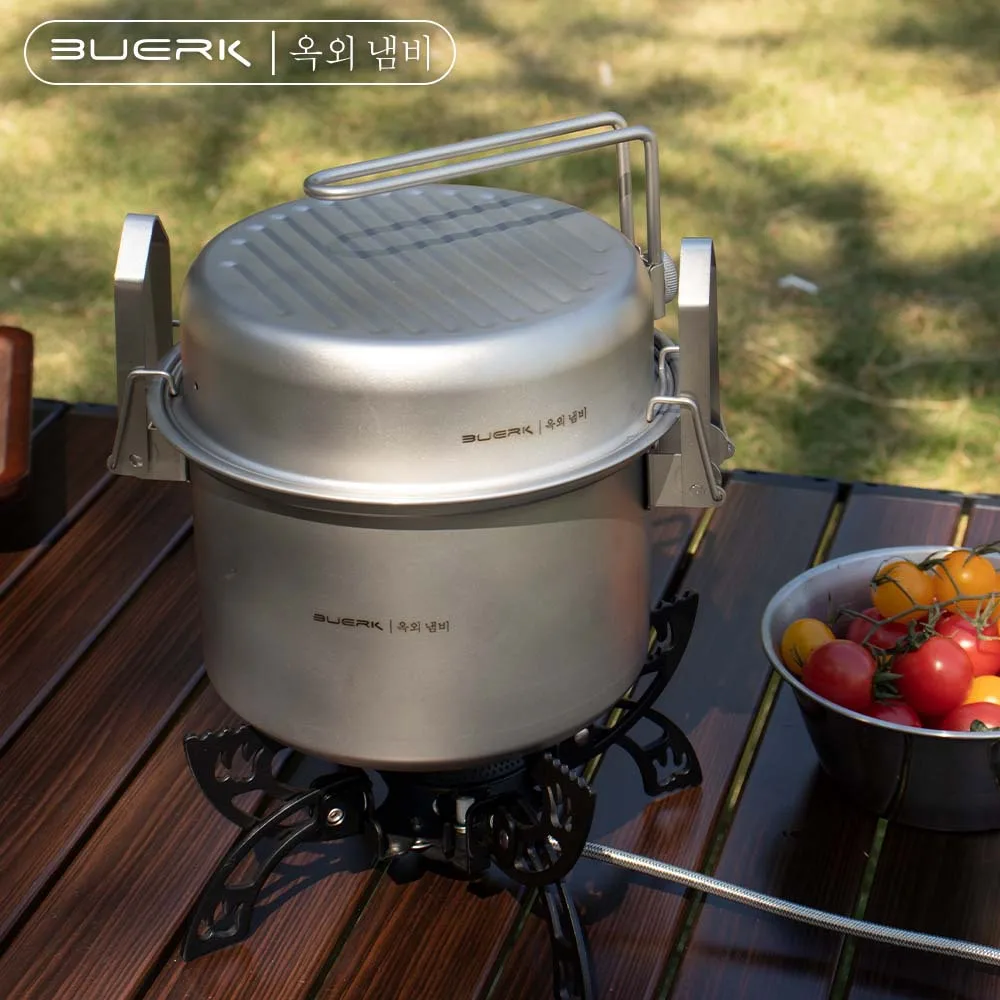 Camping Cooking Pot - Outdoor Camping Multi Functional Steaming and