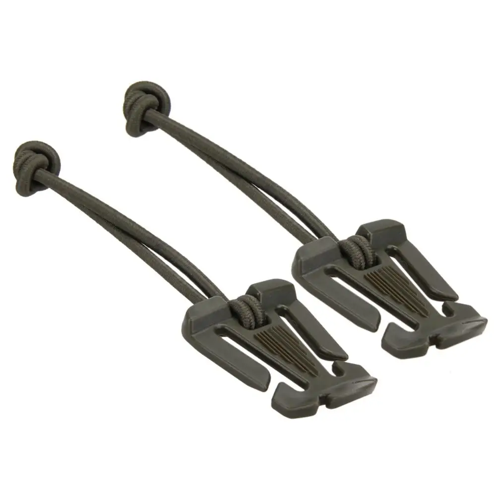 Camping Cooking Hanger - 2Pcs Backpack Buckle Clamp Carabiner Survival