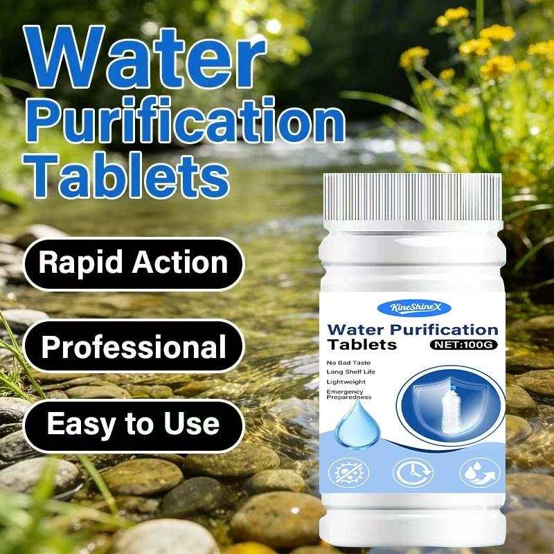 Water Purification Tablet - Portable Water Purification Tablets 1 Bottle
