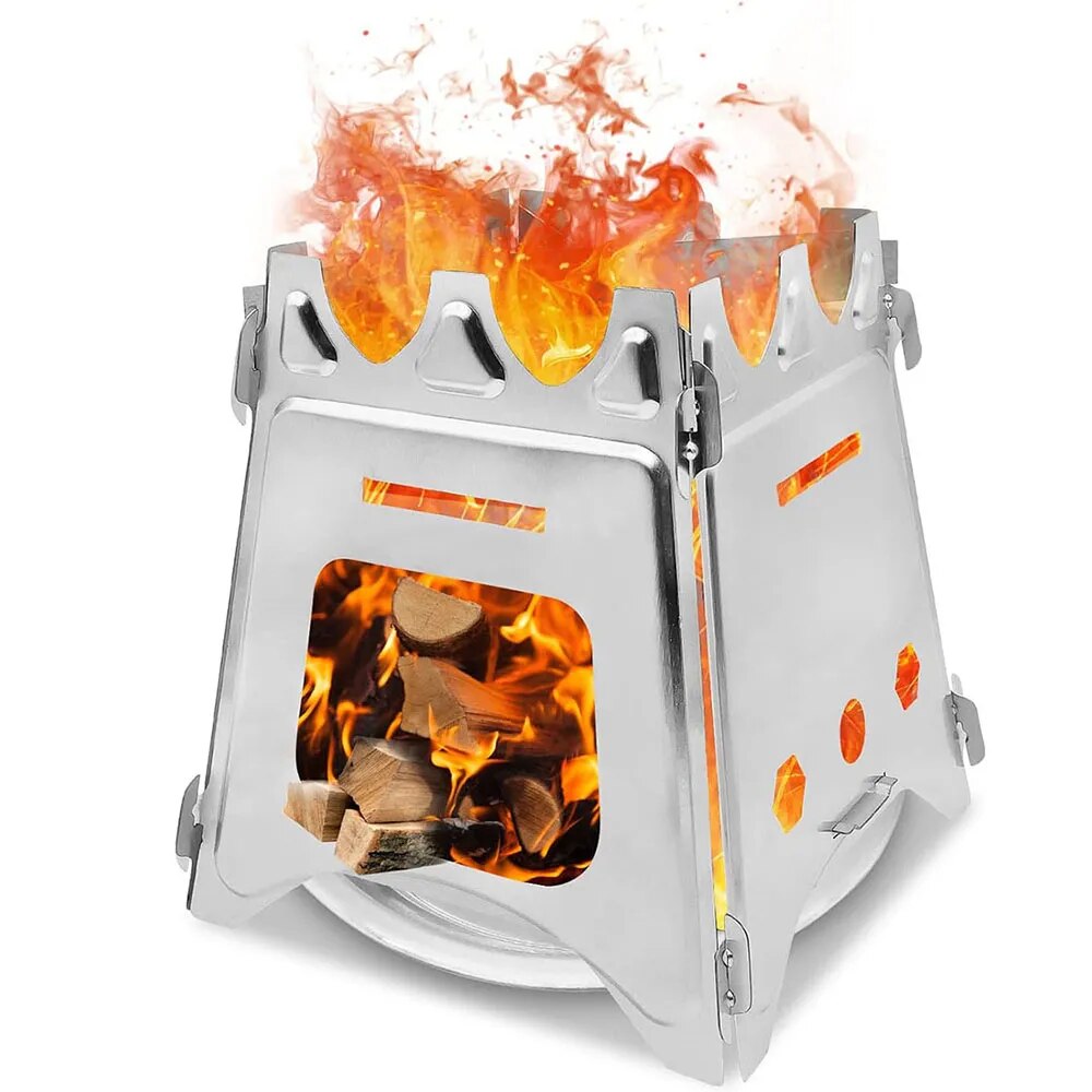 Camping Cooking System - Xách Tay Cắm Trại Gỗ Bếp