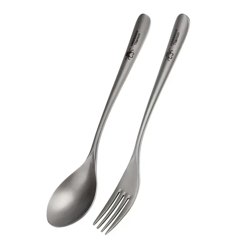 Camping Cooking Set Lightweight - HWZBBEN Titanium Outdoor Camping Tableware Chopsticks
