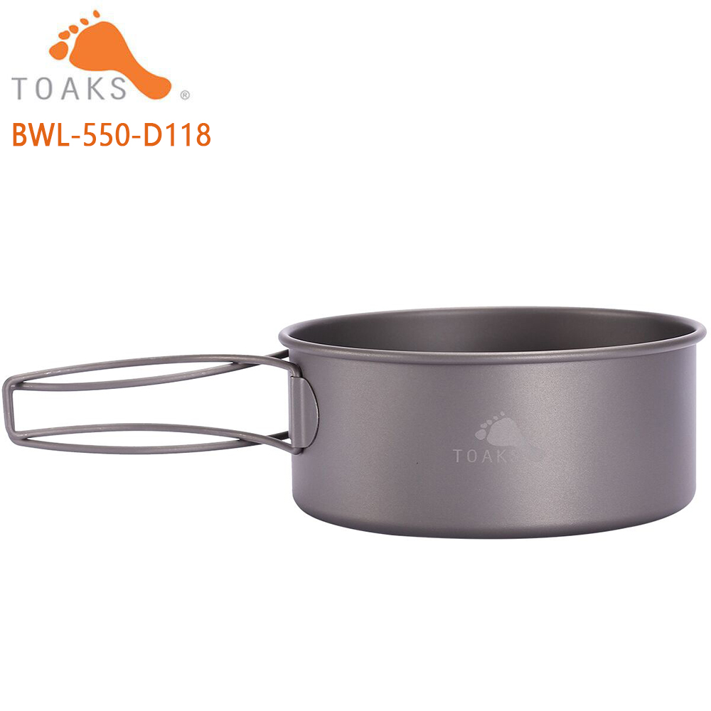 Toaks BWL-550 Cắm Trại Titan B - đánh giá và giá Camping Cooking Set Lightweight