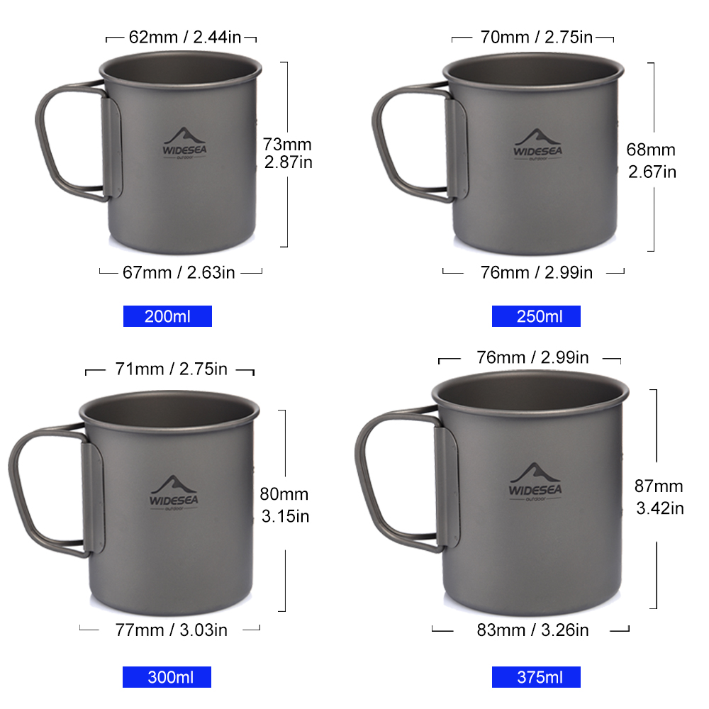 Widesea Cắm Trại, Titan Cốc Du - đánh giá và giá Camping Cooking All In One
