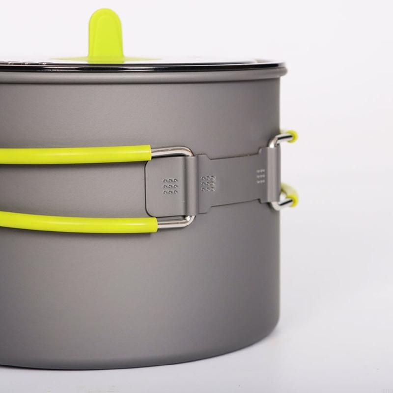 Động Cắm Trại Nồi Ngoài Trời N - đánh giá và giá Camping Cooking Pot With Lid