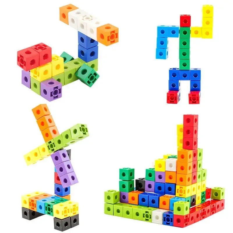 100PCS Set Linking Cubes Math  - đánh giá và giá Fire Starter Cube