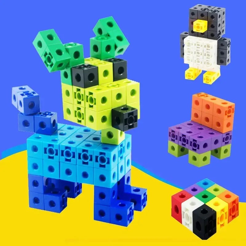 100PCS Set Linking Cubes Math  - đánh giá và giá Fire Starter Cube
