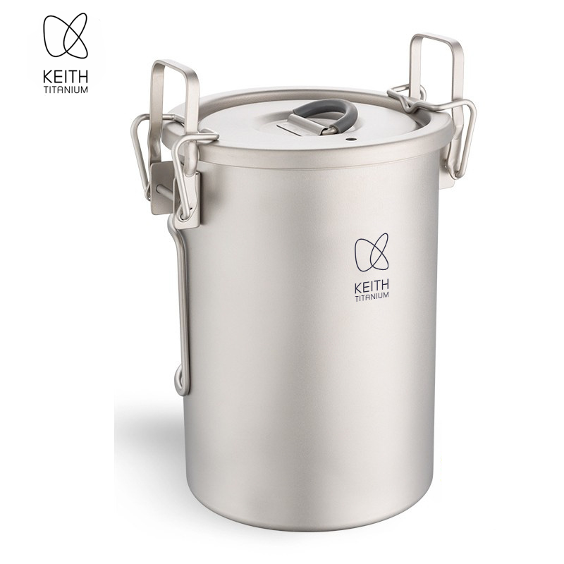 KEITH Pure Titanium Rice Cooke - đánh giá và giá Camping Cooking Pot