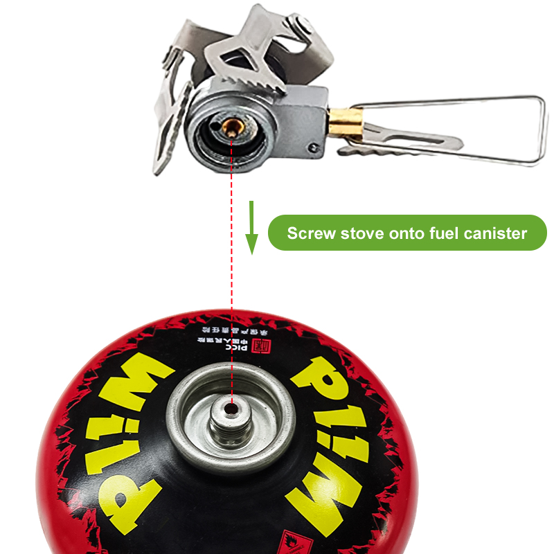 BRS Outdoor Gas Stove Mini Cam - đánh giá và giá Camping Cooking Heater