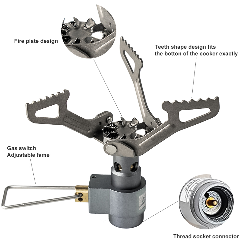 BRS Outdoor Gas Stove Mini Cam - đánh giá và giá Camping Cooking Heater
