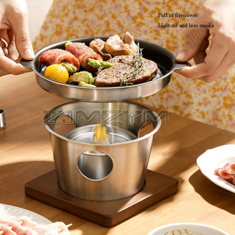 Mini Barbecue Grill Korean Tab - đánh giá và giá Japanese Camping Cooking