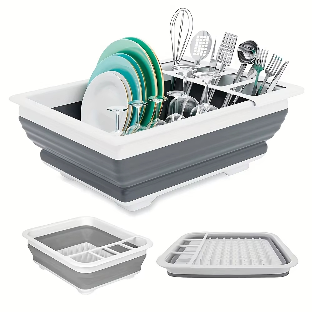 Collapsible Dish Drying Rack w - đánh giá và giá Camping Cooking And Eating