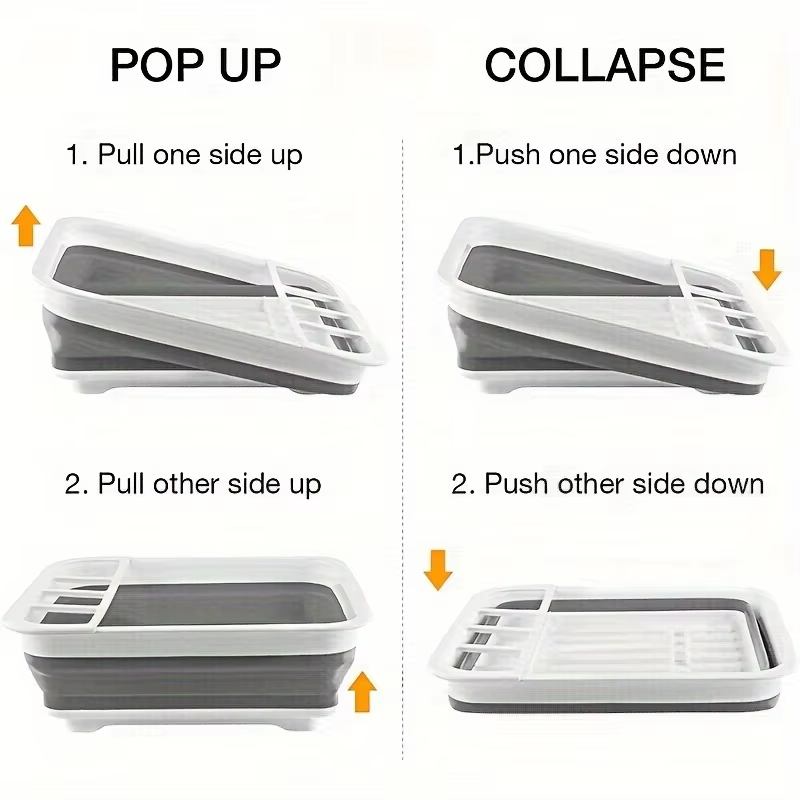 Collapsible Dish Drying Rack w - đánh giá và giá Camping Cooking And Eating