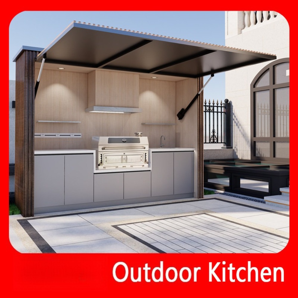 Mobile Outdoor Kitchen Island  - đánh giá và giá Camping Cooking And Dining Set