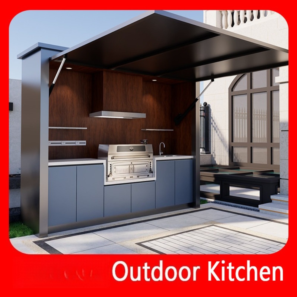 Mobile Outdoor Kitchen Island  - đánh giá và giá Camping Cooking And Dining Set