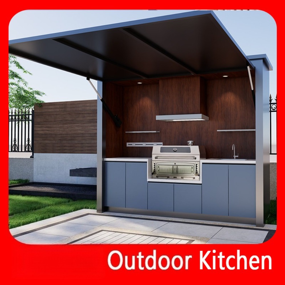 Mobile Outdoor Kitchen Island  - đánh giá và giá Camping Cooking And Dining Set