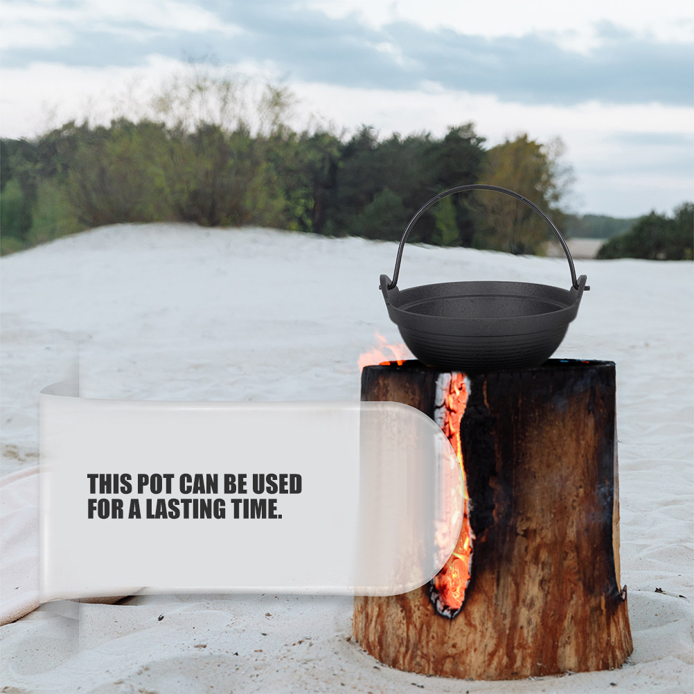 Premium Cast Iron Hanging Cook - đánh giá và giá Japanese Camping Cooking