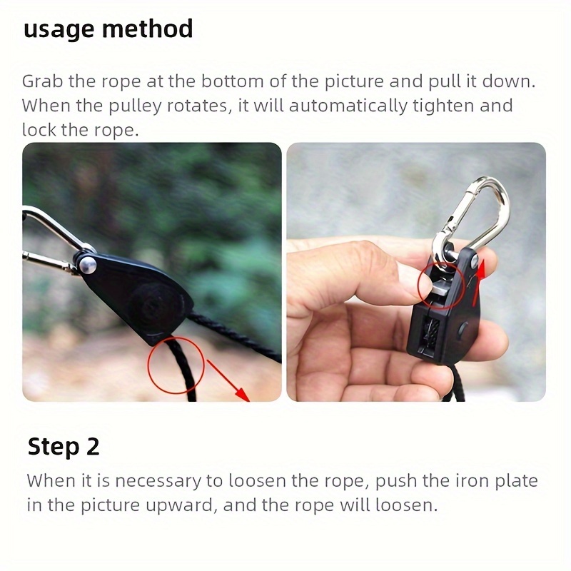 4mm*4m Camping Tent Tie Down R - đánh giá và giá Camping Cooking Hanger