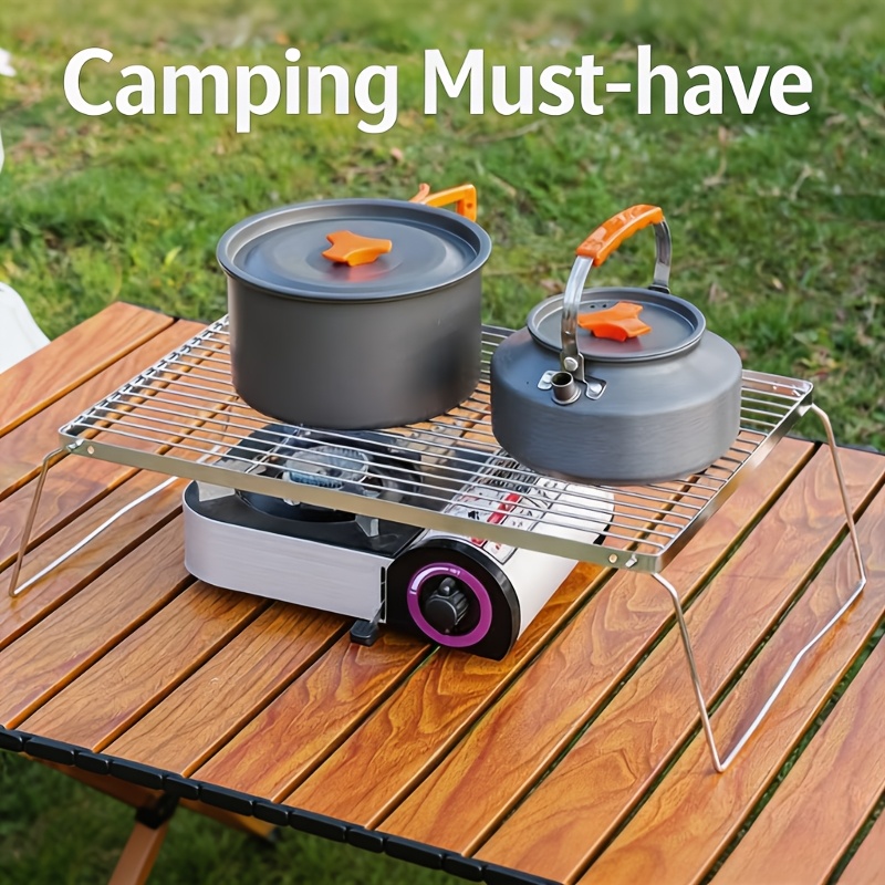 Portable Foldable Stainless Ca - đánh giá và giá Camping Cooking Pot
