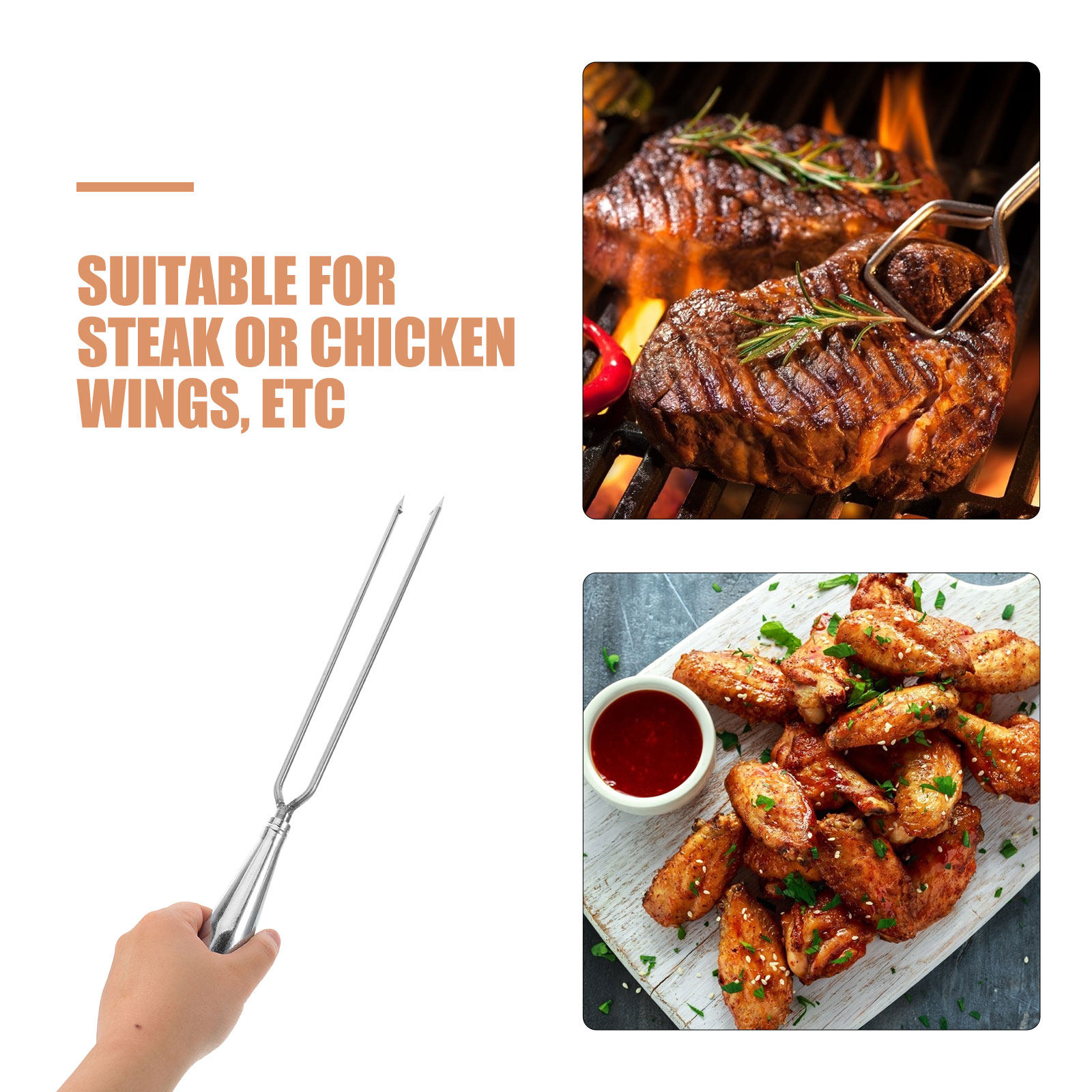 Stainless Steel Bbq Skewers He - đánh giá và giá Camping Cooking Vegetables