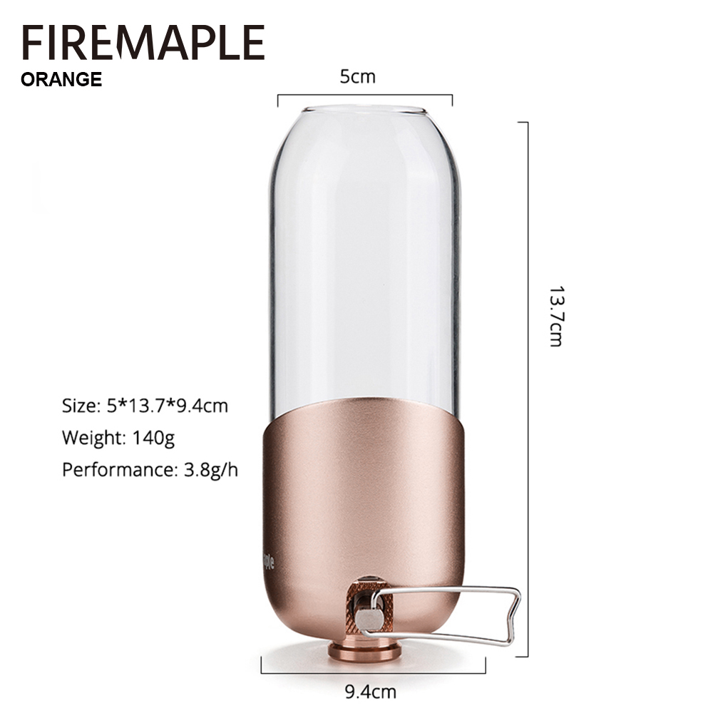 Lửa Phong Cam Khí Lồng Đèn Ngo - đánh giá và giá Camping Cooking Light