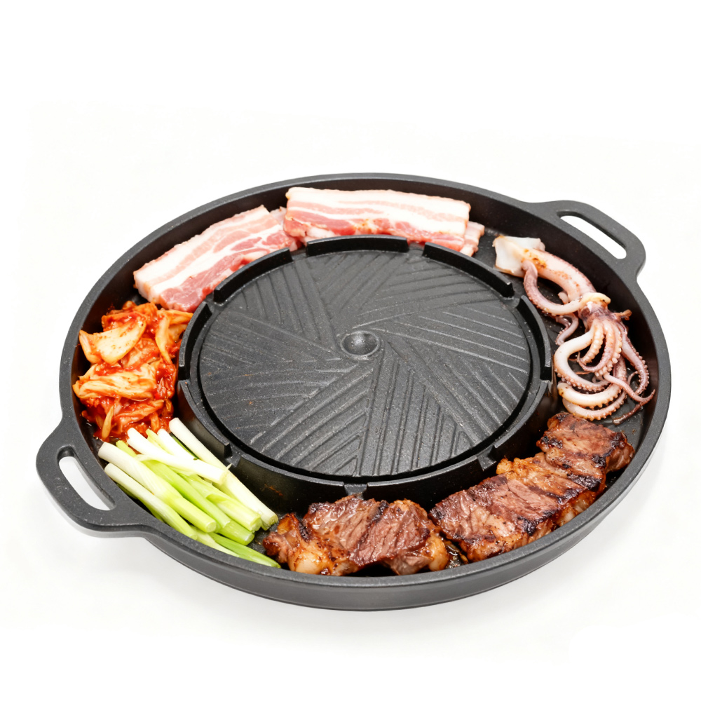 KOSUN Korean BBQ Grill Pan 2 i - đánh giá và giá Camping Cooking And Eating