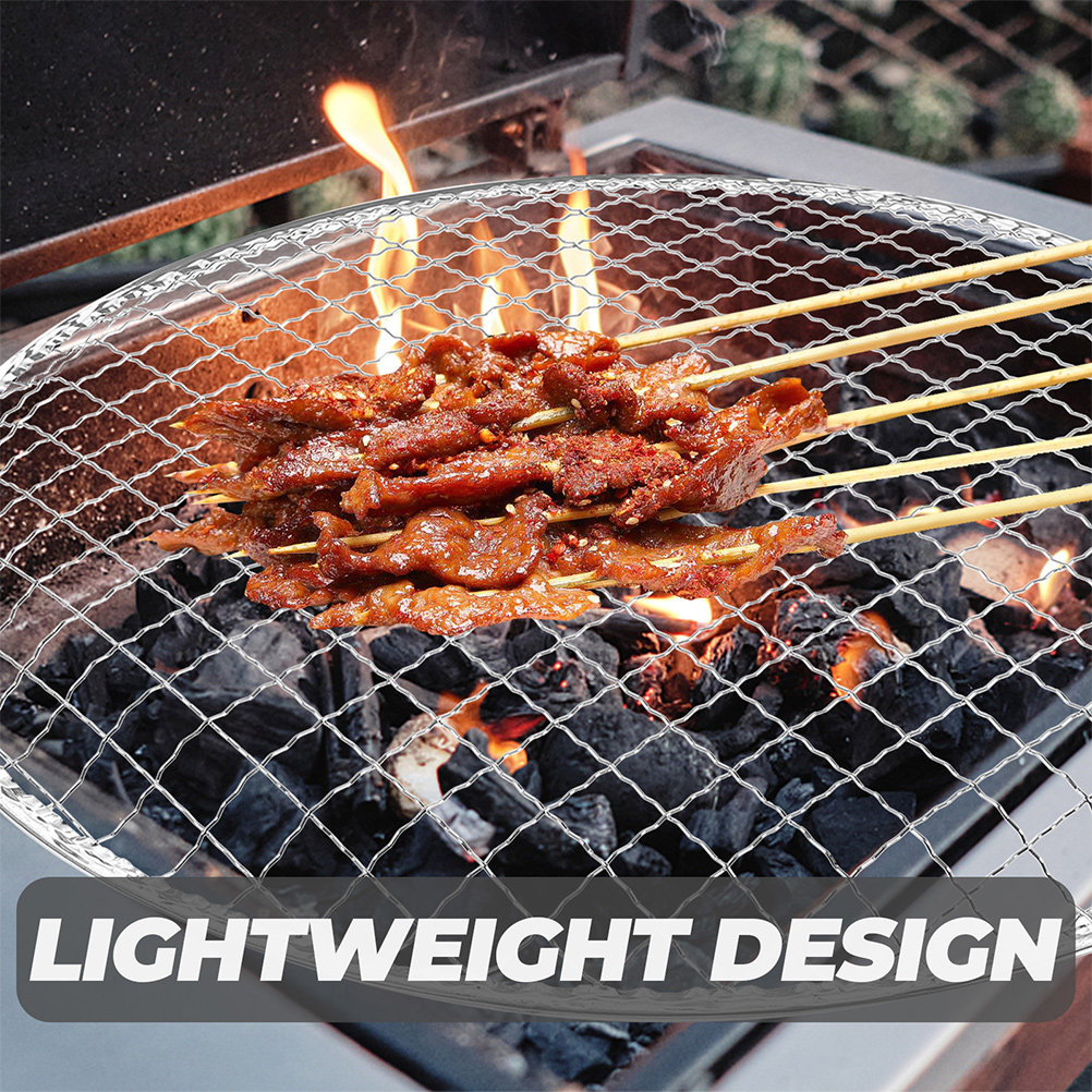 10Pcs Bbq Grill Mesh Fire Pit  - đánh giá và giá Camping Cooking Bbq