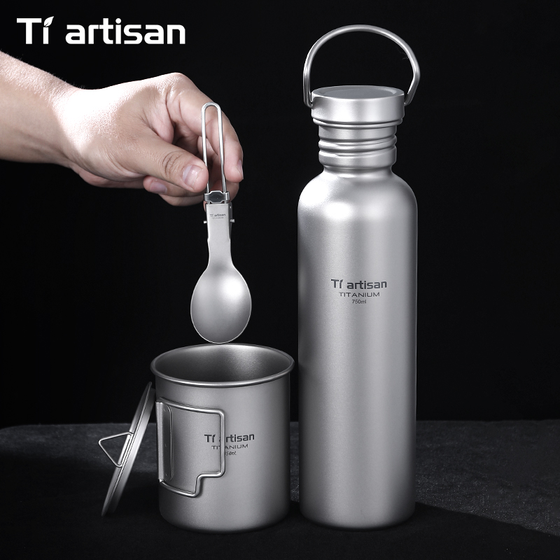 Tiartisan Titanium Cookware 3- - đánh giá và giá Camping Cooking Set Lightweight