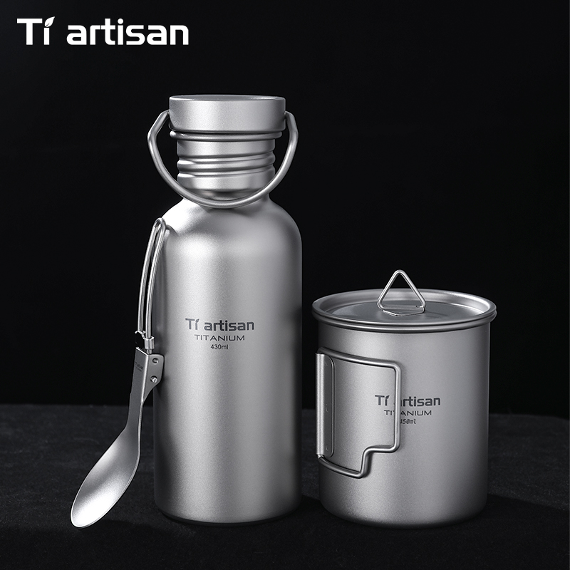 Tiartisan Titanium Cookware 3- - đánh giá và giá Camping Cooking Set Lightweight