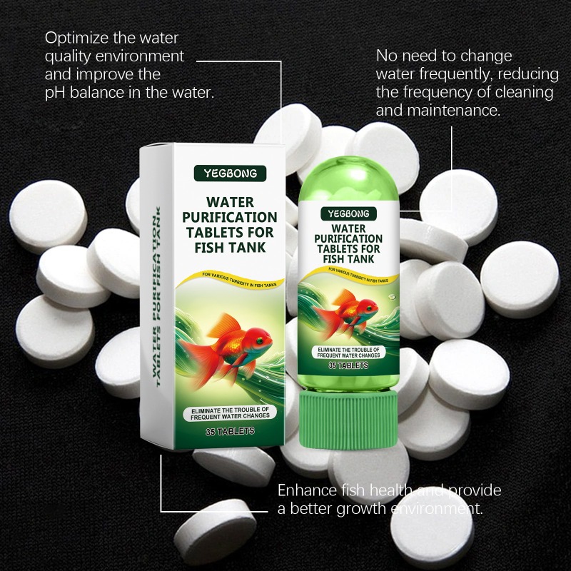 Fish Tank Water Purification T - đánh giá và giá Water Purification Tablet