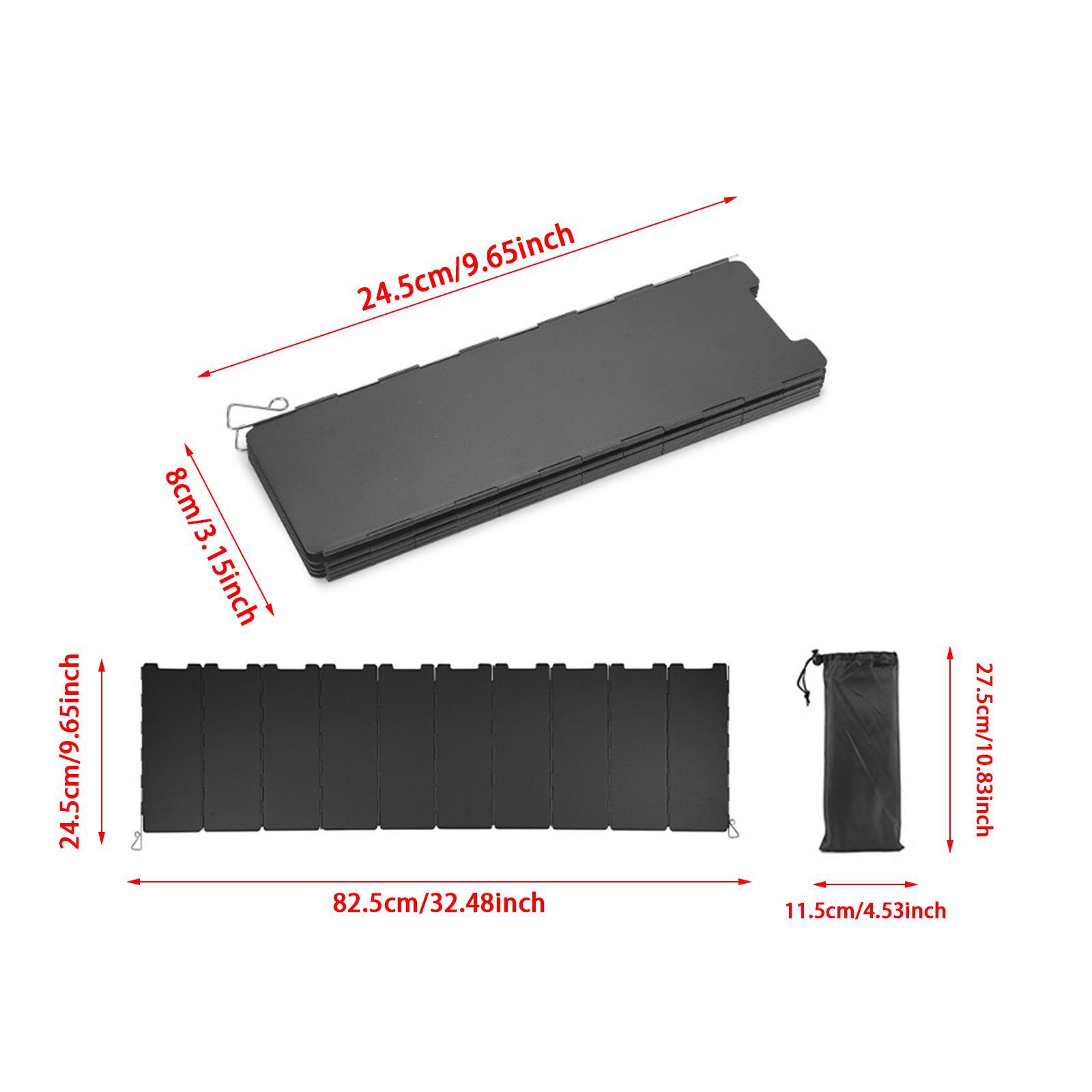 Camp Windscreen Portable Foldi - đánh giá và giá Camping Cooking Wind Blocker