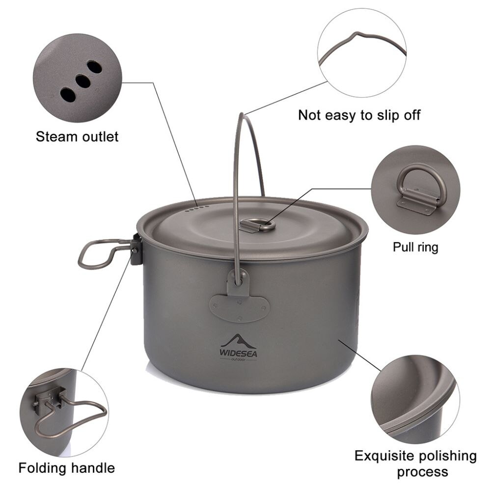 AliExpress Bộ sưu tập widesea  - đánh giá và giá Camping Cooking Gear Set