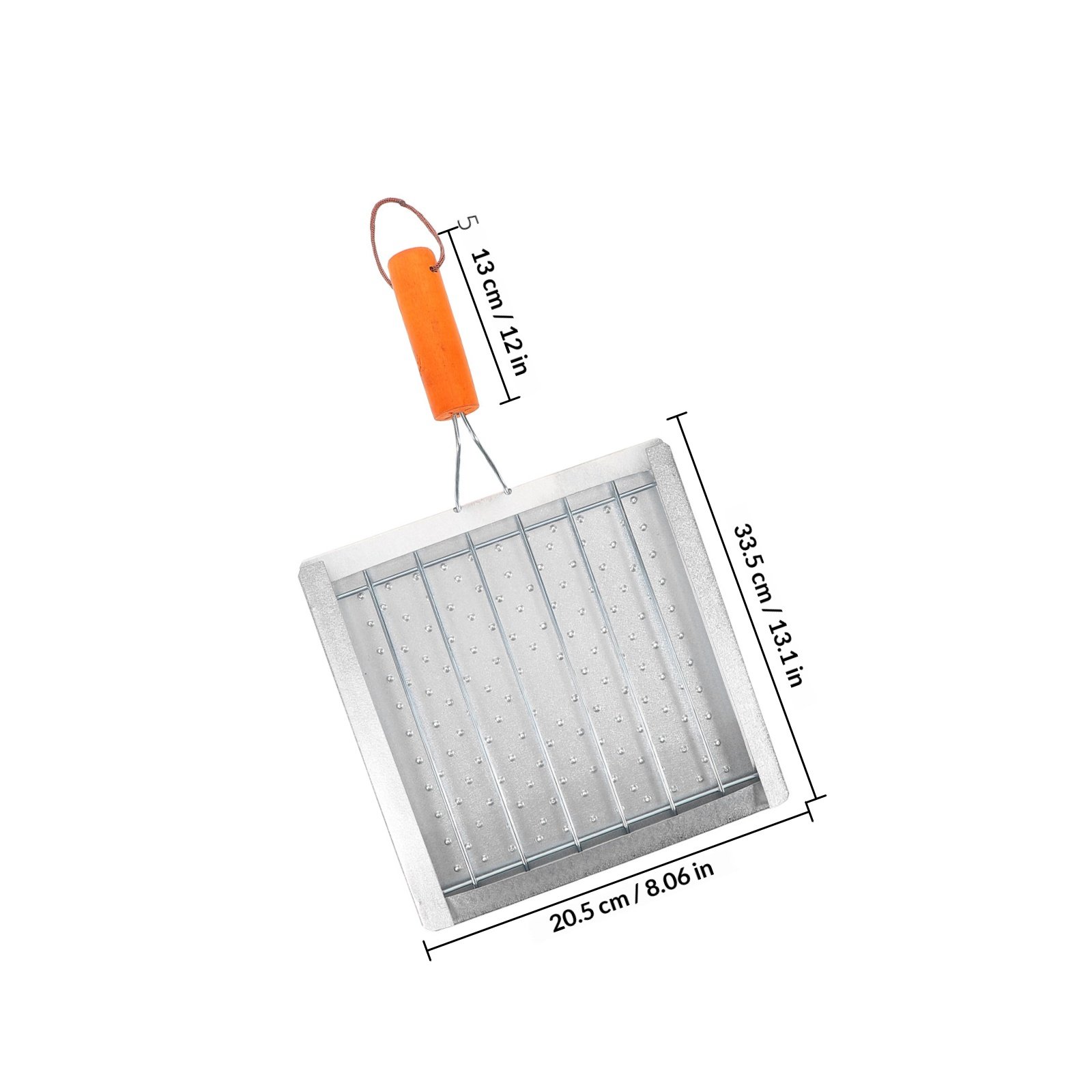 Portable Square Wooden Handle  - đánh giá và giá Camping Cooking Vegetables