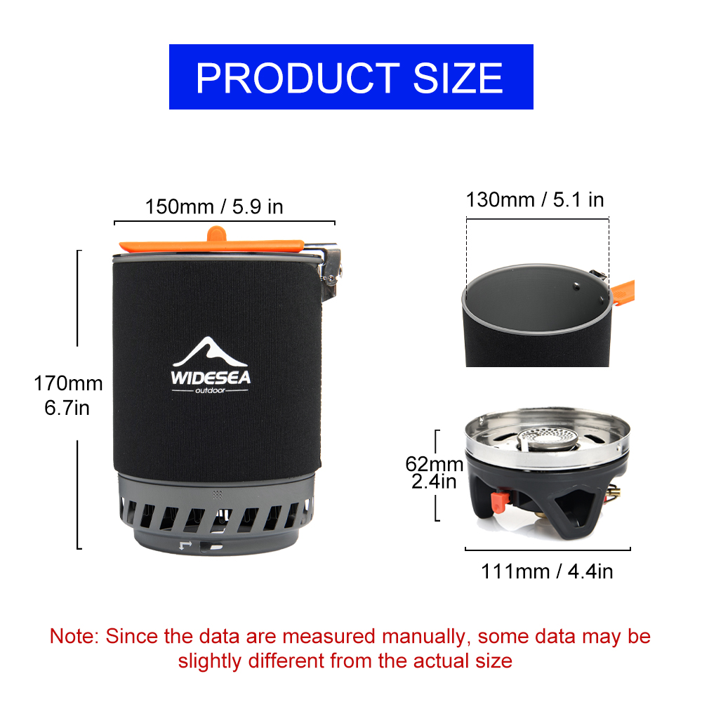 Widesea Camping Cooking System - đánh giá và giá Camping Cooking System