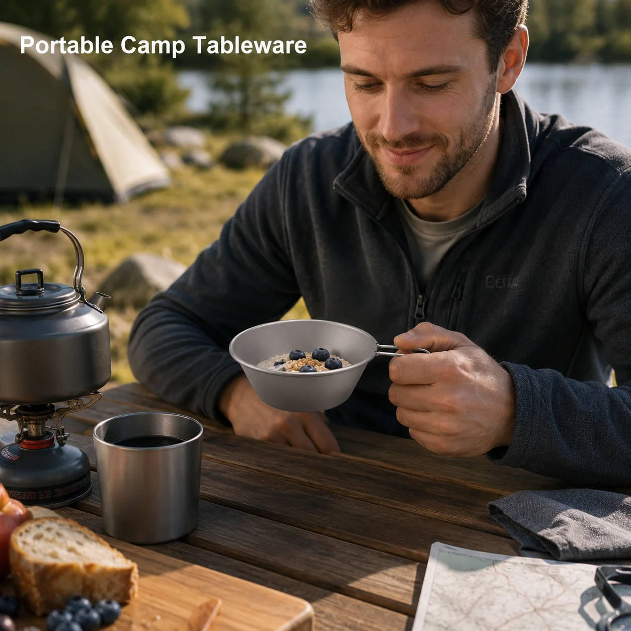 Titanium Sierra Bowl Lightweig - đánh giá và giá Camping Cooking Set Lightweight