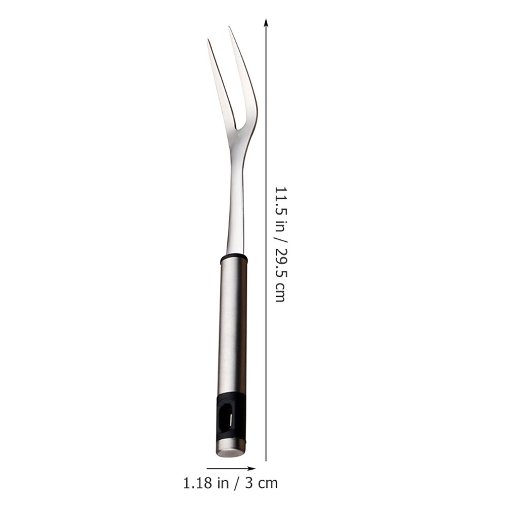 Stainless Steel Bbq Fork Heavy - đánh giá và giá Camping Cooking Vegetables
