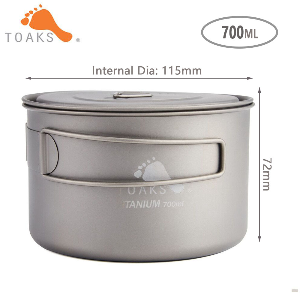 TOAKS Titan Tinh Khiết Cắm Trạ - đánh giá và giá Camping Cooking System