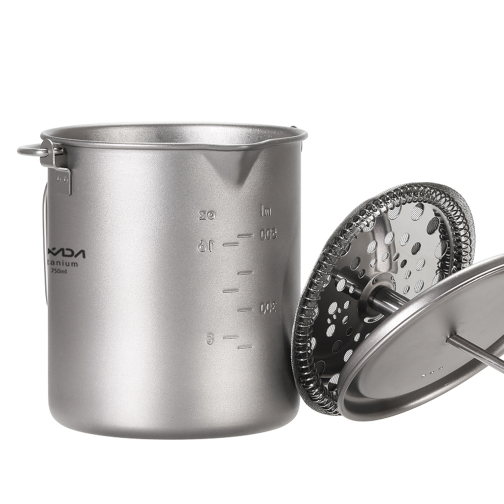 Ti Coffee Cup Lixada 750ml Tit - đánh giá và giá Camping Cooking Pot With Lid