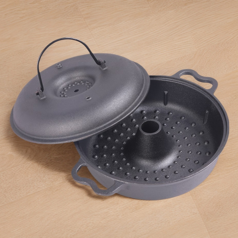 28cm Cast Iron Sweet Potato Pa - đánh giá và giá Camping Cooking Vegetables