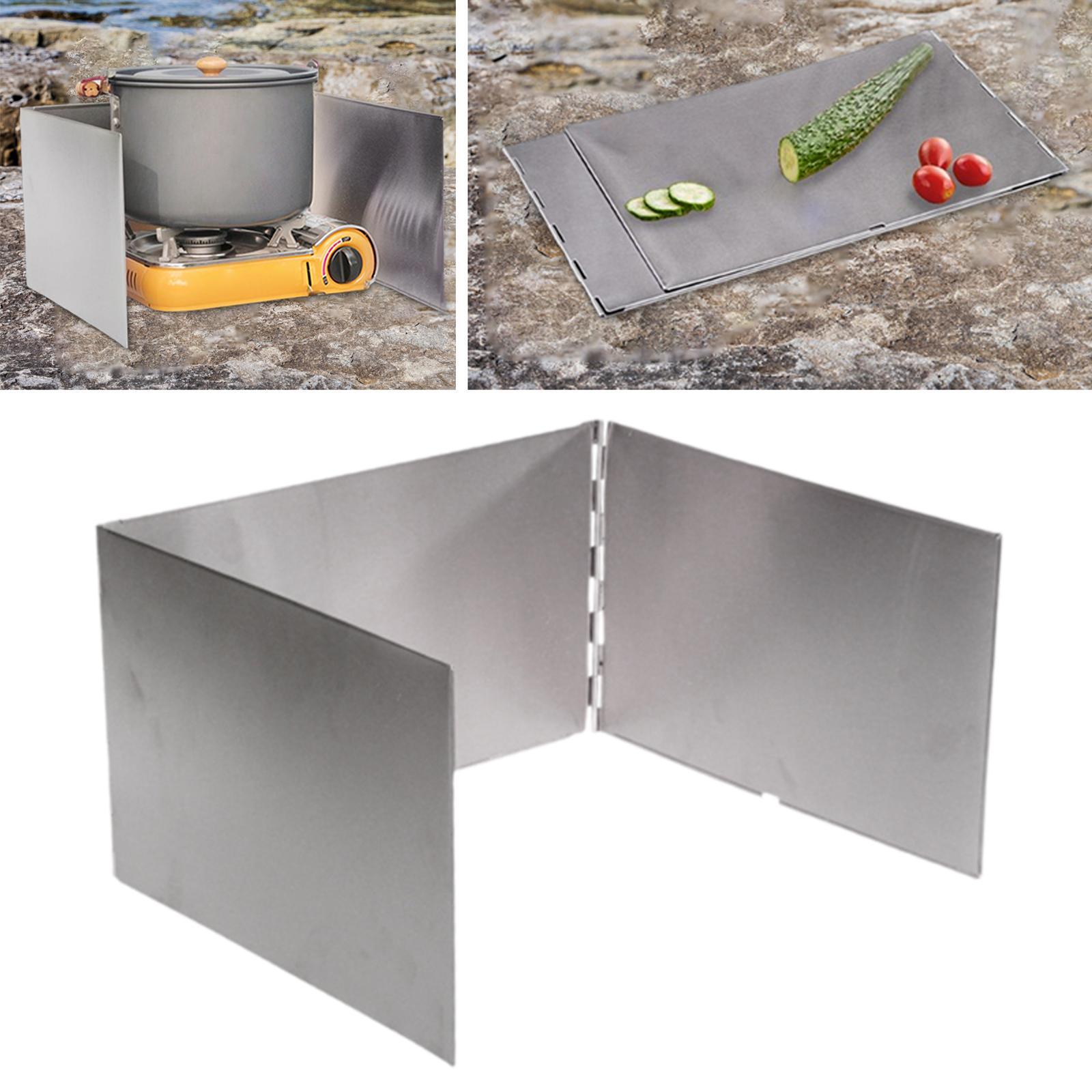 Camping Wind Blocker Portable  - đánh giá và giá Camping Cooking Wind Blocker