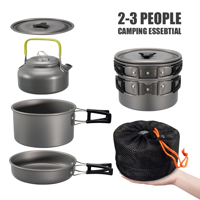 WESTTUNE Camping Cookware Kit  - đánh giá và giá Camping Cooking And Eating