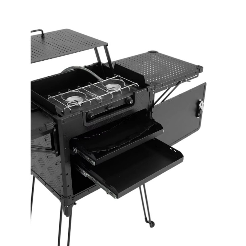 All-In-One Foldable Outdoor Ca - đánh giá và giá Camping Cooking All In One