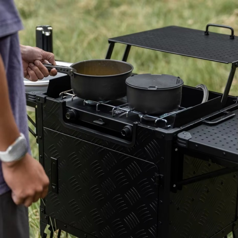 All-In-One Foldable Outdoor Ca - đánh giá và giá Camping Cooking All In One