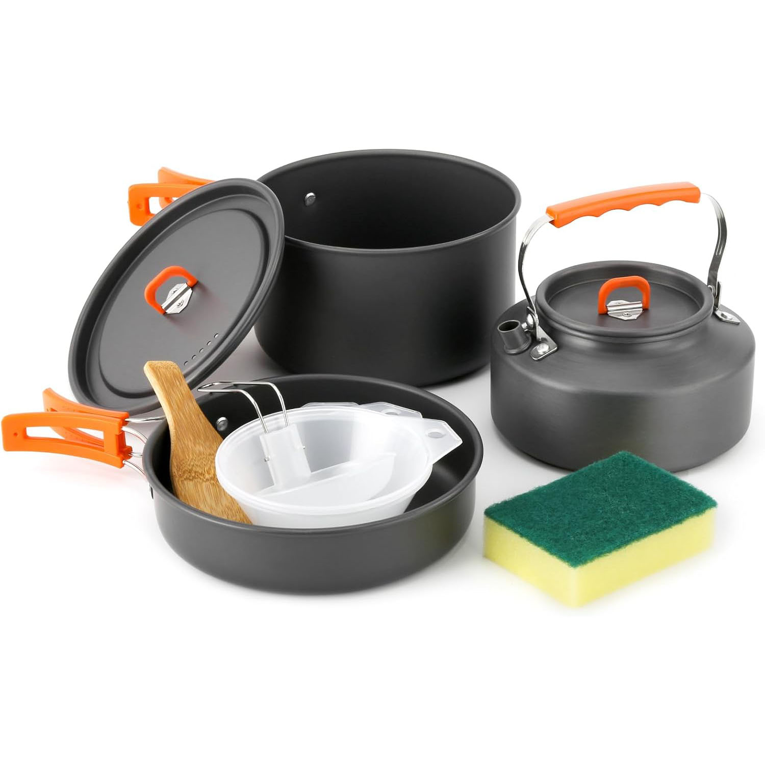 Camping Cookware Camping Pot a - đánh giá và giá Camping Cooking Set With Kettle