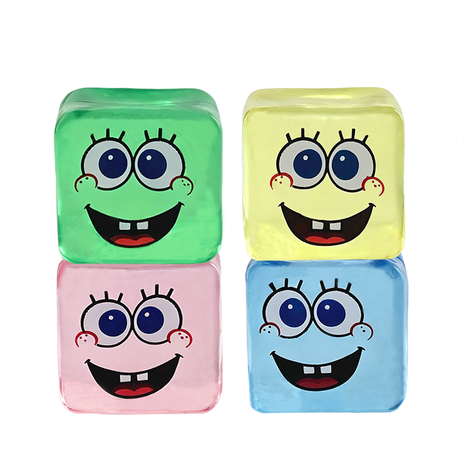 SpongeBob Squishy Cube In Stoc - đánh giá và giá Fire Starter Cube